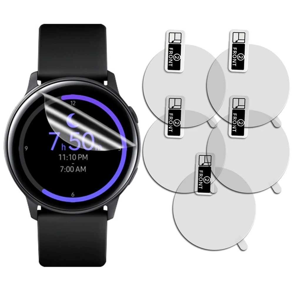 Pellicola Salvaschermo In Tpu Ultra Sottile 5Pc Per Samsung Galaxy Watch Sm-R500 Attiva