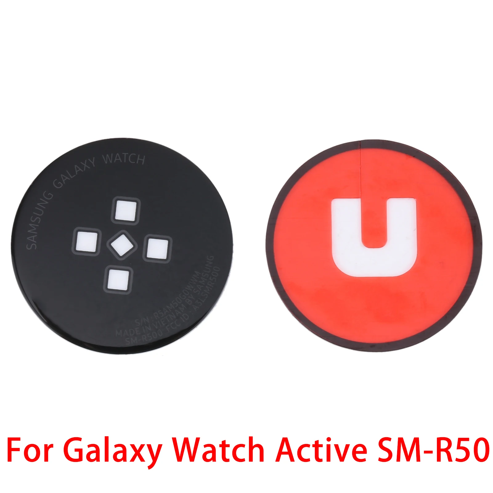 Per Samsung Galaxy Watch Active Sm-R500/Active Sm-R500 Cover Posteriore In Vetro