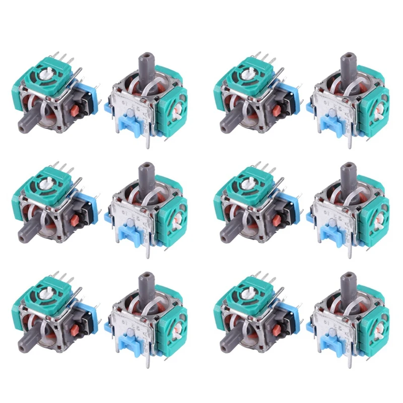 Hot-12Pcs/Lot Joystick Destro/Sinistro Sensore Stick Analogico 3D Per Controller Playstation 4 Ps4 Dualshock 4 Parte Di Riparazione