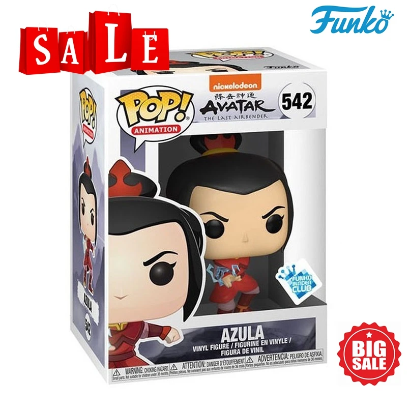 Rock-Bottom Price Funko Pop Animation L'Ultimo Airbender Avatar Azula 542 # Vinyl Figure Collection Model Toys Spedizione Gratuita
