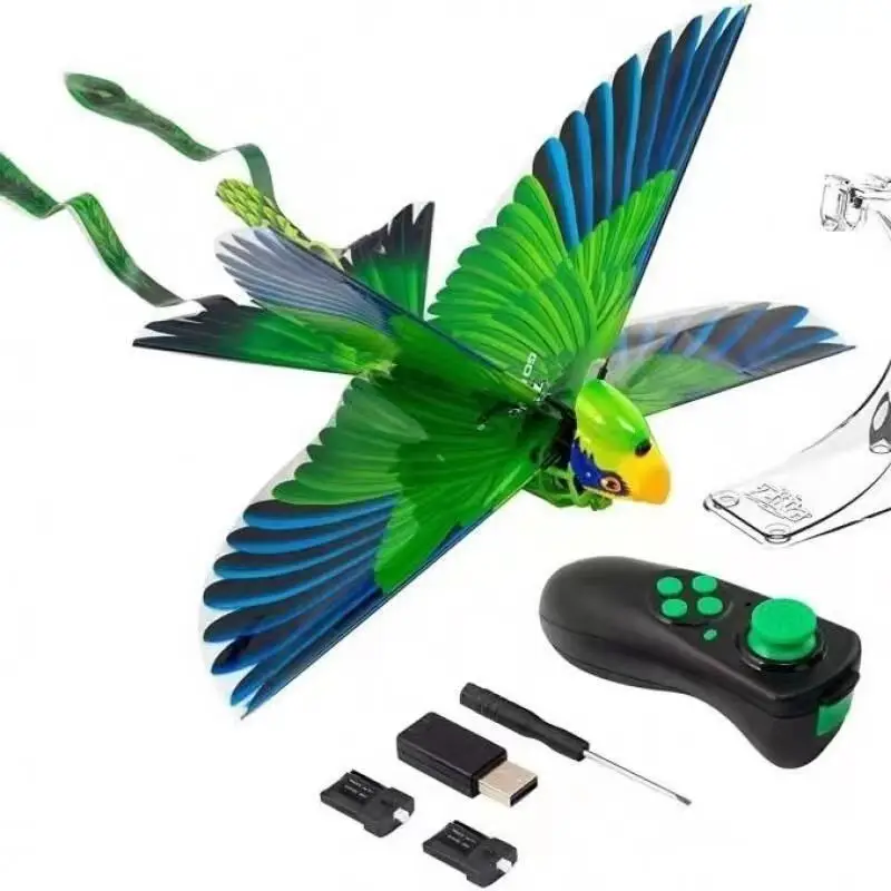 Go Go Bird Telecomando Giocattolo Volante Mini Rc Elicottero Drone-Tech Toys Smart Bionic Flapping Wings Uccelli Volanti Per Bambini Adulti