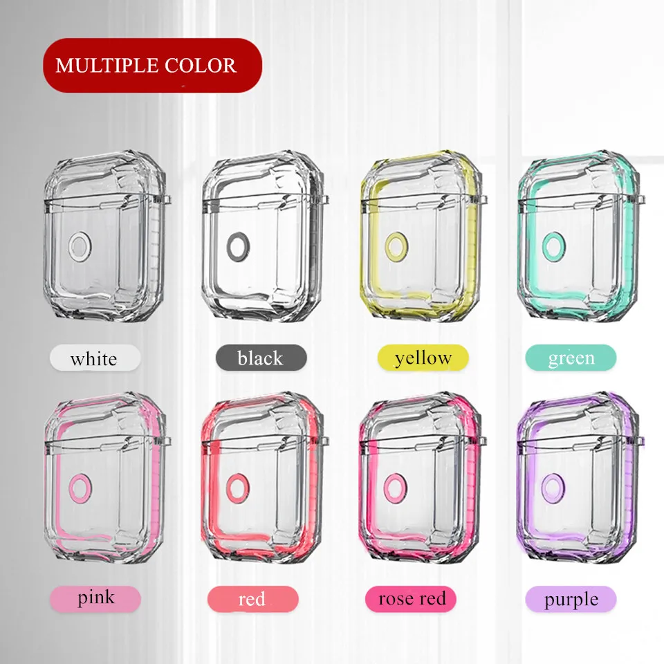 Custodia Trasparente Per Airpods 3/2/1 Airpods Pro Accessori Per Cuffie Protezione Trasparente Auricolari Aipod 3 Funda Per Airpods 3 Custodie