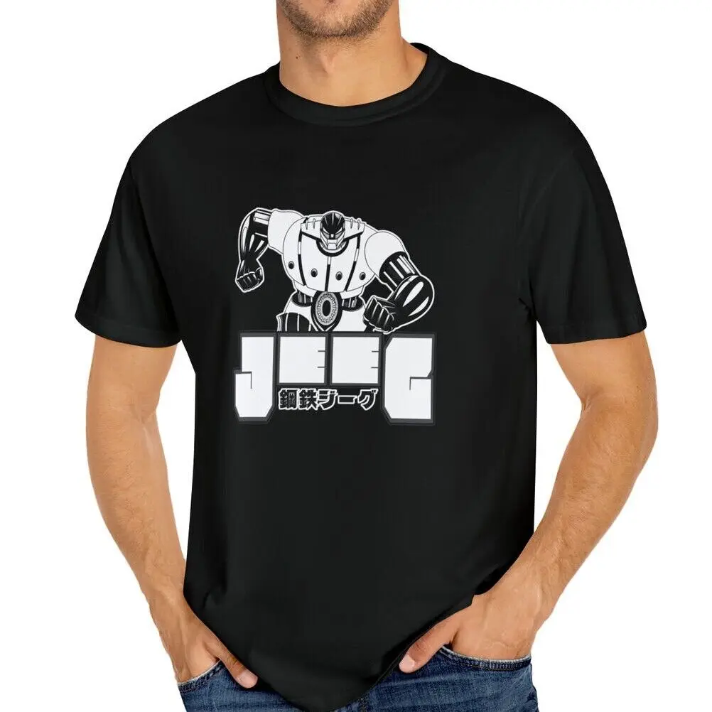 New Japanese Retro Mecha Anime Go Nagai Steel Koutetsu Jeeg Robot T-Shirt