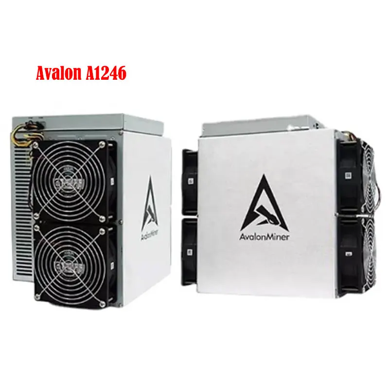Nuovissimo Avalon Bitcoin Miner A1246 90T Mining Crypto Btc Asic Con Psu
