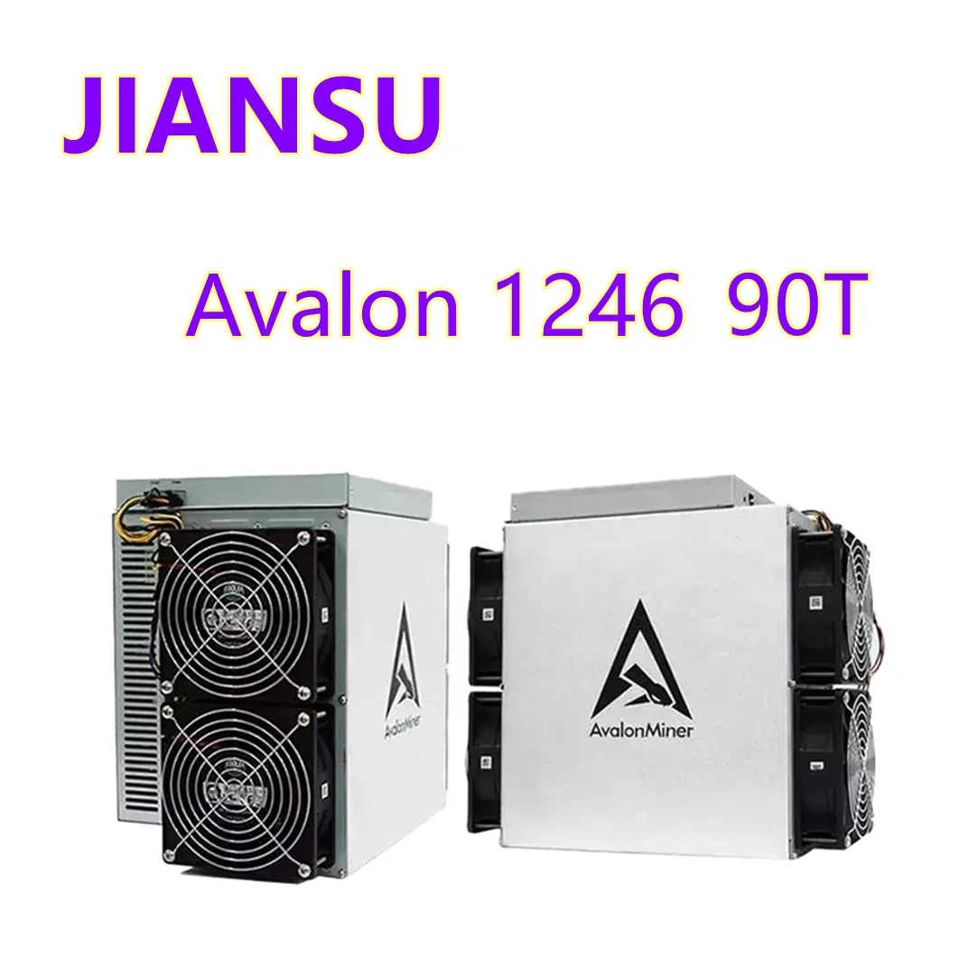Nuovo Btc Bch Miner Avalon 1246 83T Bitcoin Aisc Mining Machine Bit Coin Avalon 1246 Miner