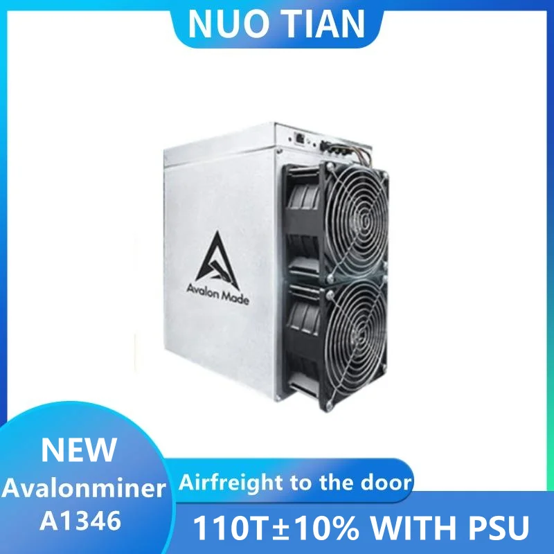 Avalonminer A1346 110Th/S ± 10% 3300W Bitcoin Asic Miner