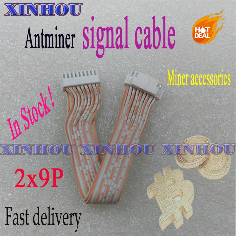 Cavo Dati Di Comunicazione Antminer 2X9 Pin Cavo Dati Di Comunicazione 2.0 Per Asic Bitcoin Miner S9 S9K Z11 Z9 Z9Mini E3 K5 L3 A1 Z15