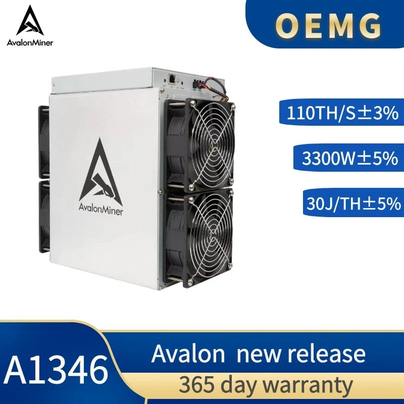 Btc Miner Avalon Avalon Made A1346 110T 104T Bitcoin Crypto Mining Machine Avalon Miner A1346 110T 104T