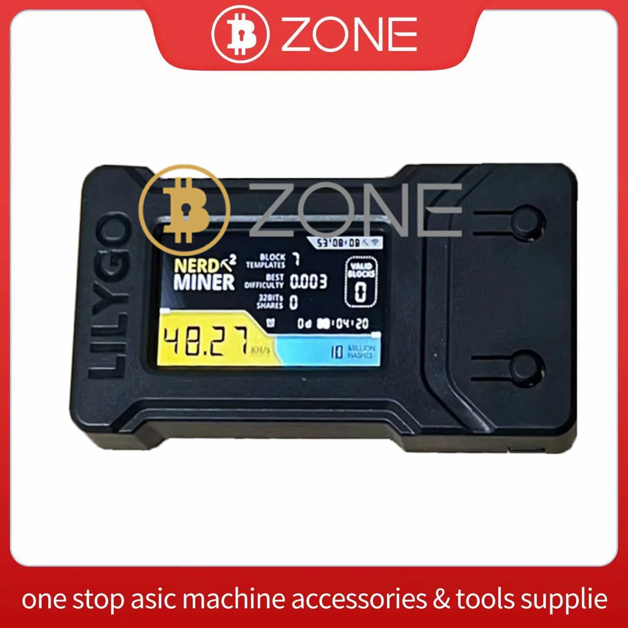 Nerdminer V2 48 K/S T-Display 1.14 Plug-And-Play Btc Crypto Solo Lottery Miner Bitcoin Mining Machine