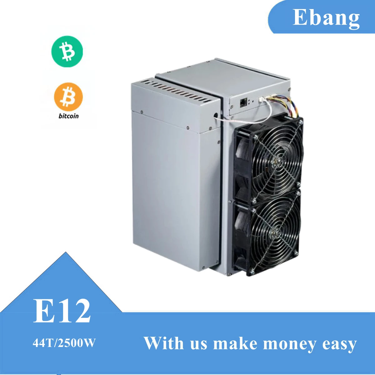 Secondo Usato Ebang Ebit E9I 13.5T Bitcoin Miner Bitcoin Mining Machine Con Secondo Alimentatore Usato