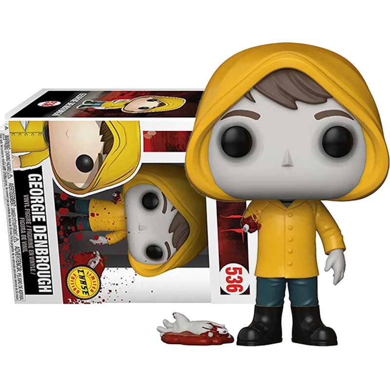 Funko Pop Figures Movie Stephen King'S It #536 Georggie Denbruvido It Trackpop Action Figure Giocattoli Regali