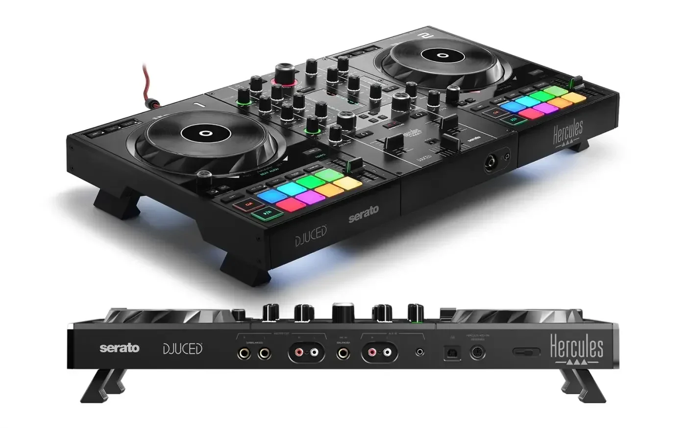 100% Autentico Hercules Dj Djcontrol Inpulse 500 Controller Dj A 2 Canali