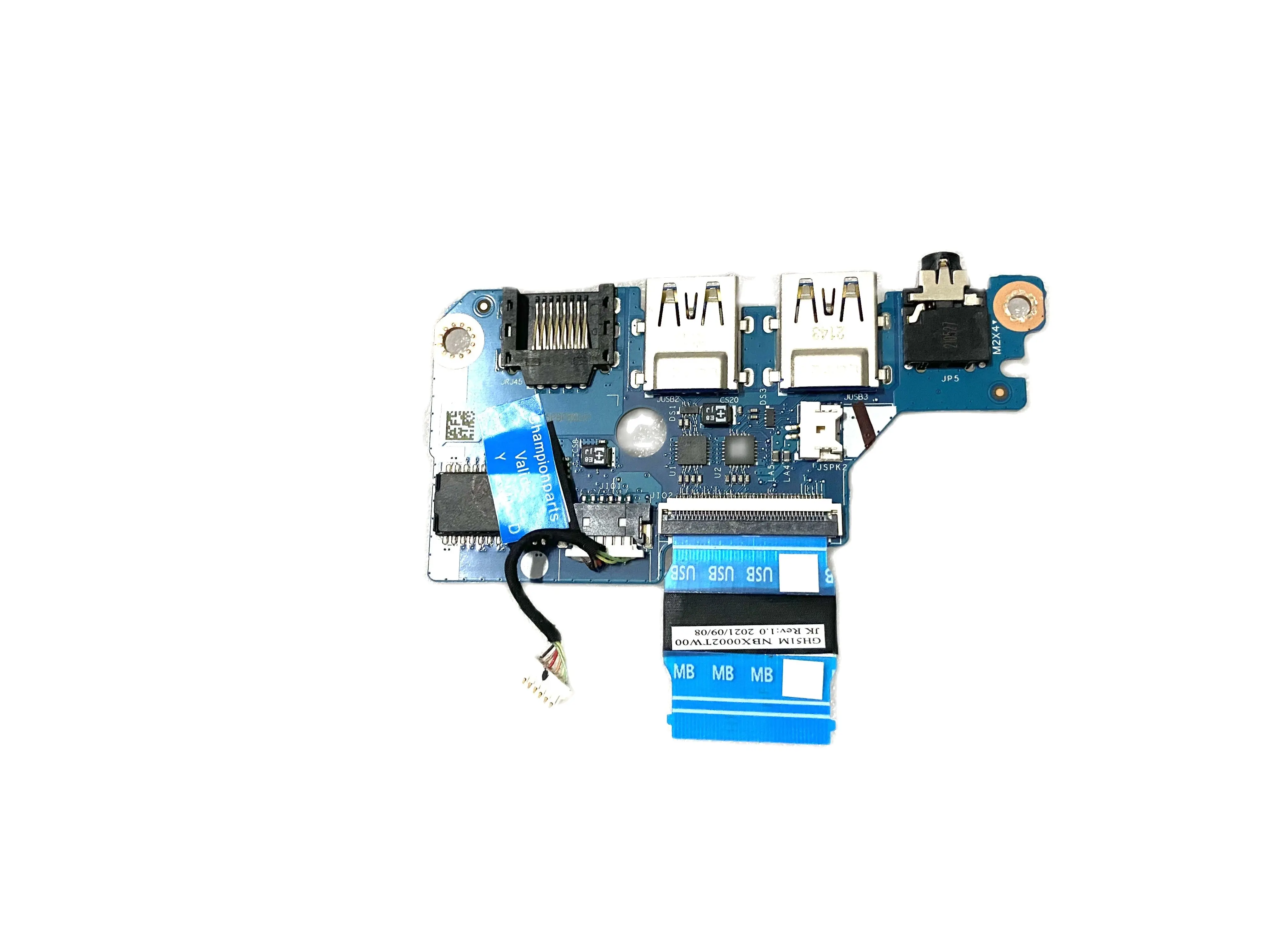 Mllse Stock Originale Per Acer Nitro 5 An515-57 Audio Usb Ethernet Board Gh51Z Ls-K851P Flex Cable Fast Ship