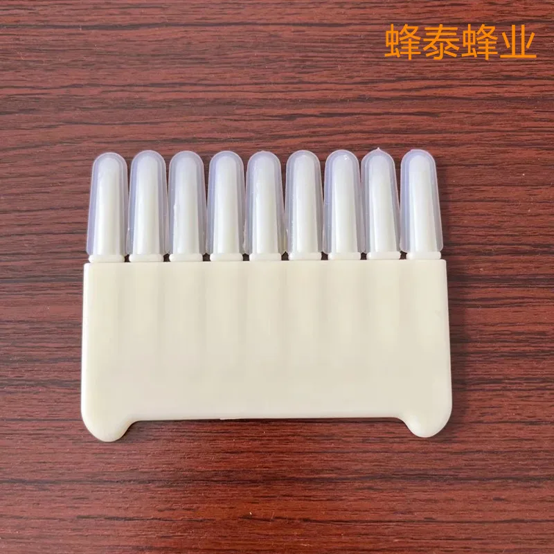 10Pcs Pulp Picking Pen Pulp Picking Stick Royal Jelly Cleaning Pulp Stick 9 File Di Pulp Picking Pen Pulp Picking Pen Bee Tool
