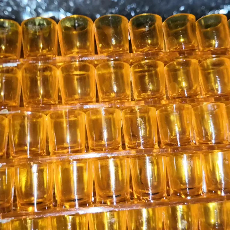 X50 Foglio Di Lusso Royal Jelly Cup Foglio Grande Capacità 30 Tazze Ogni Foglio Apicoltura Queen Royal Jelly Cup Foglio