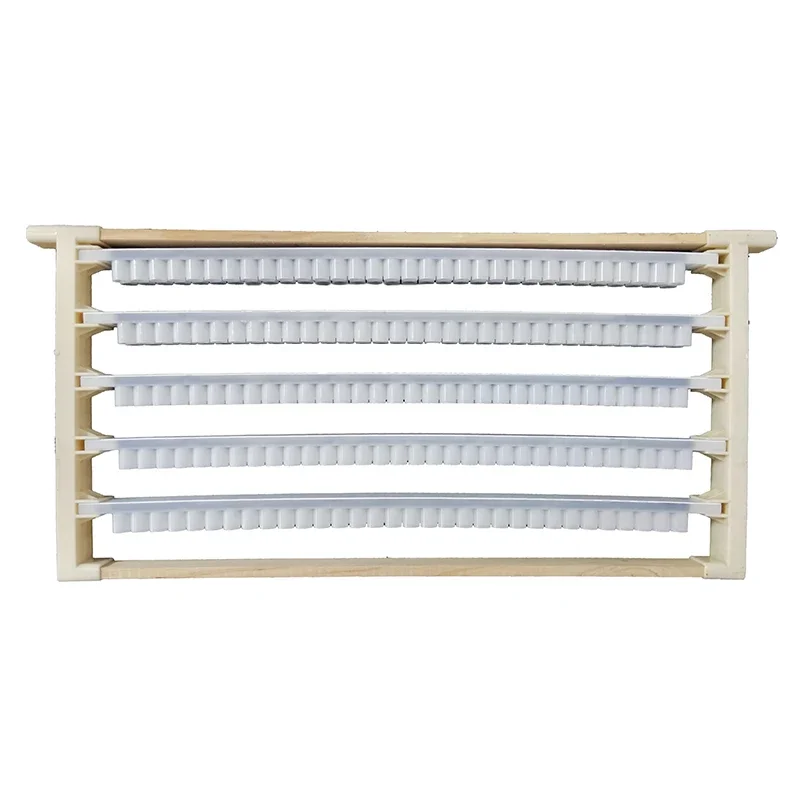 Yuwang Frame Double Row Royal Jelly Frame Royal Jelly Plastic Medium Bee Apis Mellifera Bee Special Cornice In Polpa Di Alta Qualità