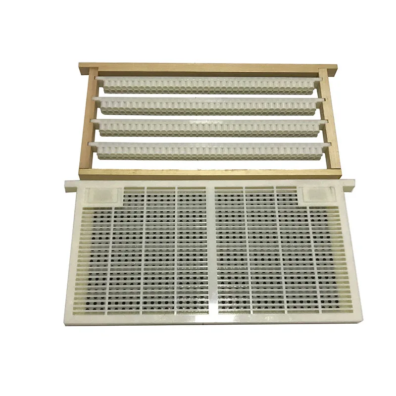 1Set Queen Brewing System Bee Larva Cell Cups Frame Cage Per Cqr-3 Royal Jelly Production Equipment Of Apicoltura Tools Supplies