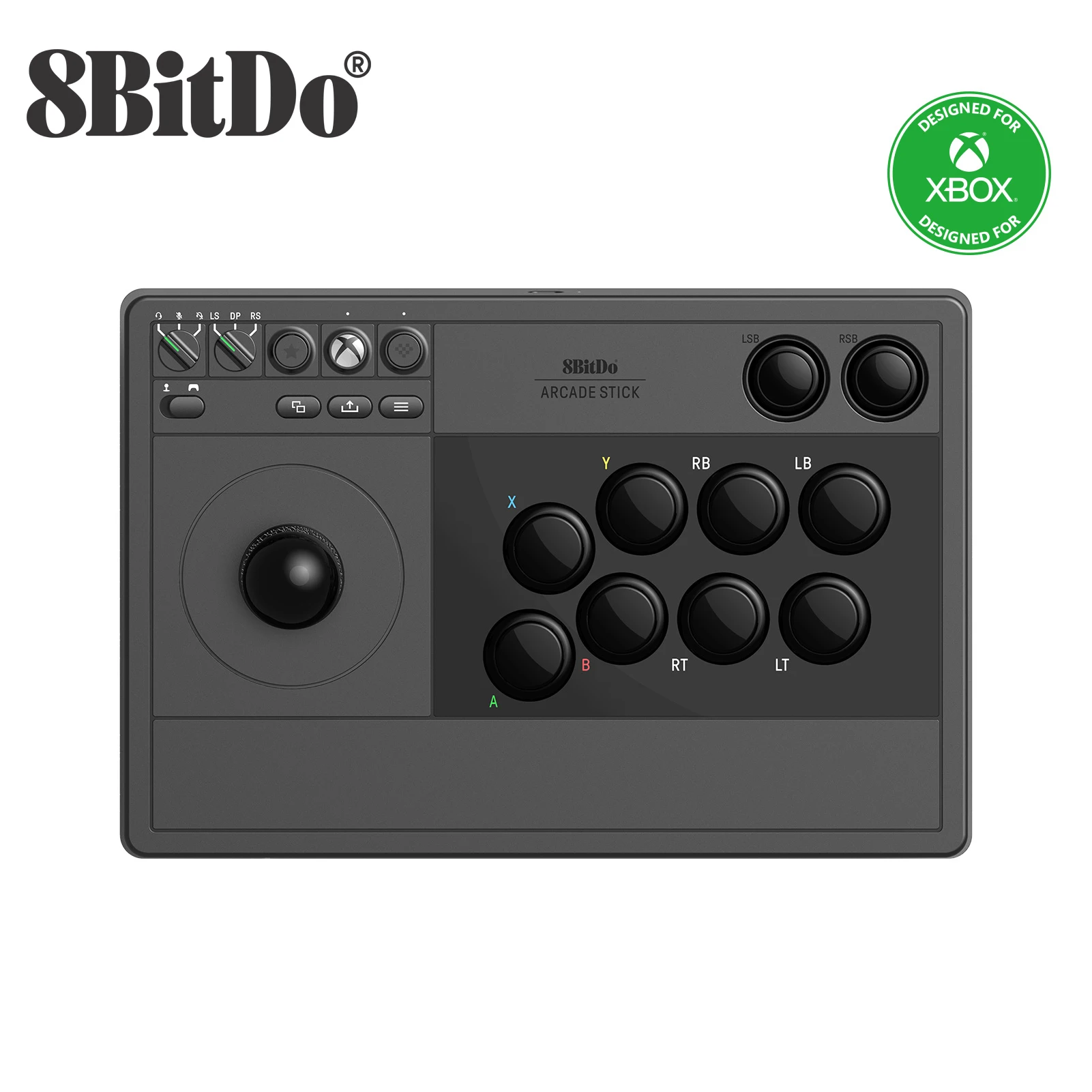 Aknes 8Bitdo Arcade Stick Per Xbox Series X/S, Xbox One 2.4G Wireless Arcade Fight Stick Per Windows 10 Accessori Di Gioco