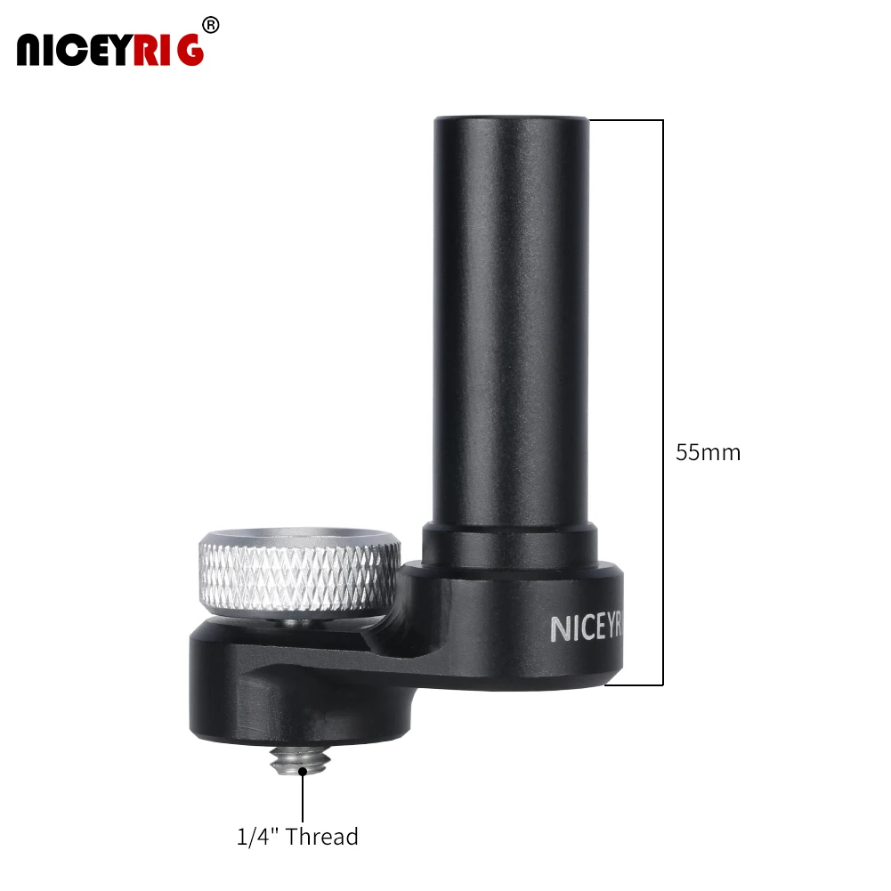 Asta 15Mm Dell'Adattatore Di Estensione Del Montaggio Dello Schermo Del Monitor Led Di Niceyrig Per Sony Fx6/Sony Fs5