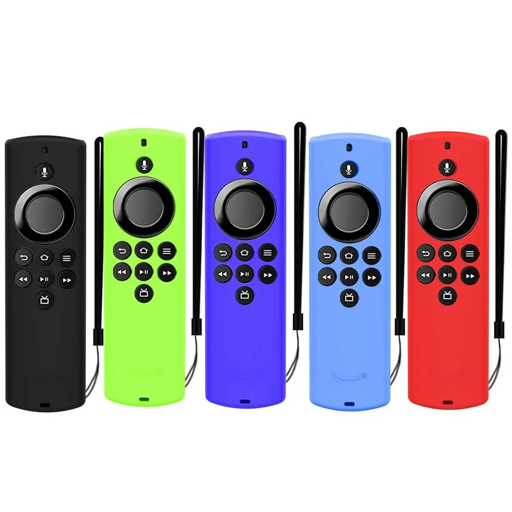 Custodia Per Telecomando In Silicone Per Amazon Alexa Voice Remote Lite Per Fire Tv Stick Soft Washable Tv Remotes Control Protector