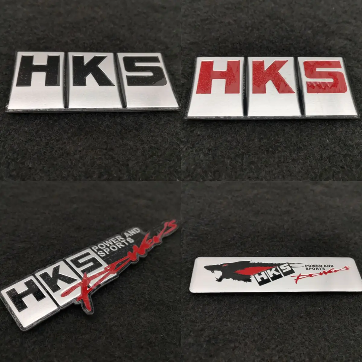 Adesivi Per Auto Decalcomanie Per Auto Hks Racing Sticker Emblem Per Toyota Honda Fit Jade Accord City Bmw Vw Car Rear Trunk Body Emblem Badge