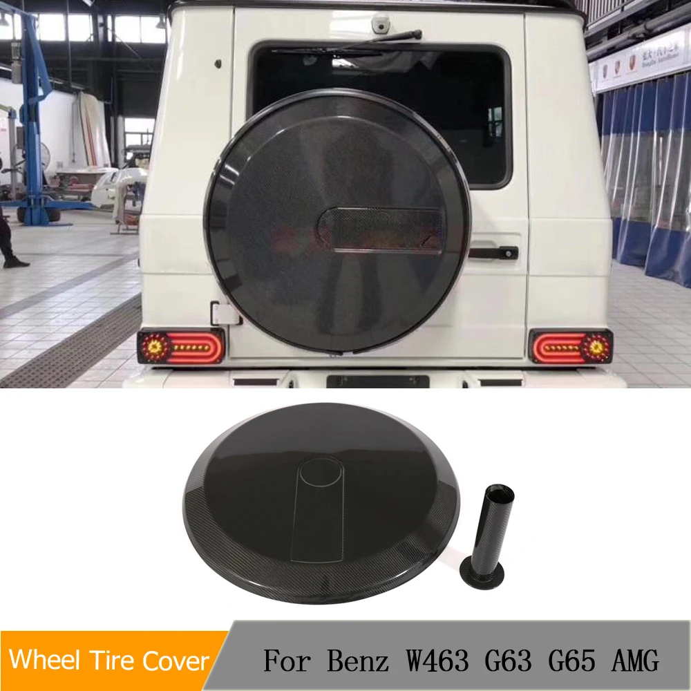 Copriruota Ruota Di Scorta Per Auto Per Mercedes Benz Classe G W463 W464 G500 G550 G63 Amg Copertura Protettiva Per Pneumatici In Fibra Di Carbonio A 