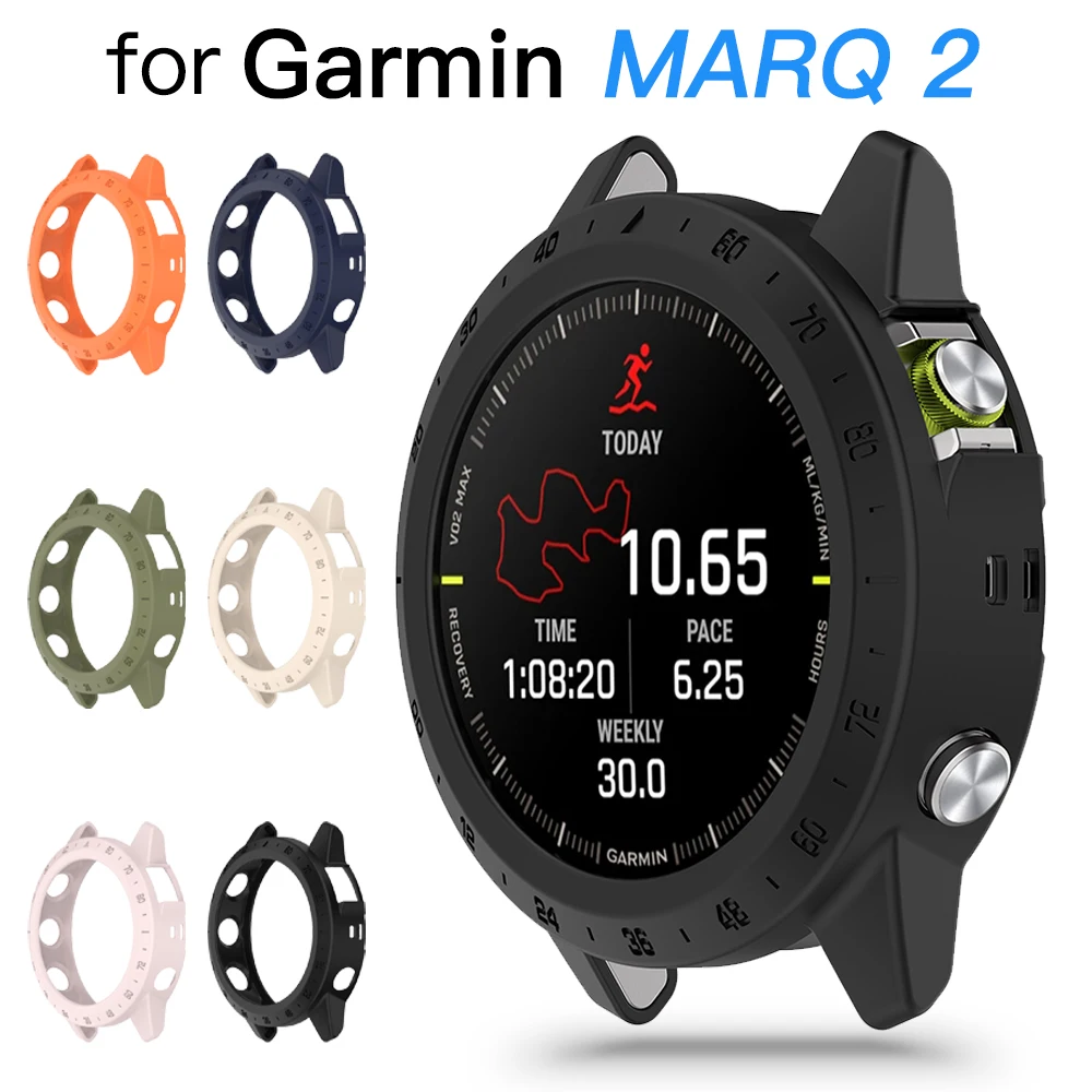 Custodia Per Garmin Marq Gen2 Cover Protettiva Per Garmin Marq 2 Adventurer Golfer Captain Atleta Aviator Custodie Accessorio Shell