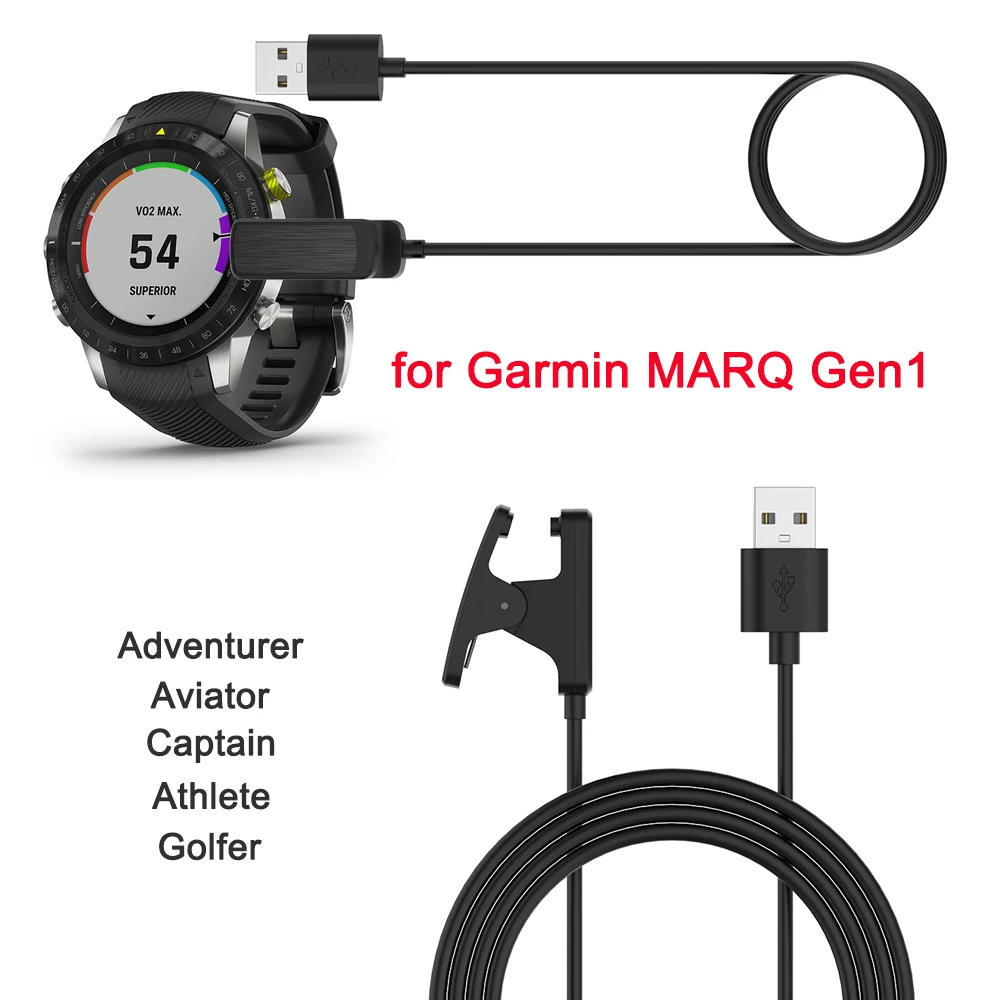 Caricabatterie Per Garmin Marq Gen1 Cavo Di Ricarica Usb Dock Di Ricambio Per Garmin Marq 1 Atleta/Adventurer/Captain/Golfer/Aviator