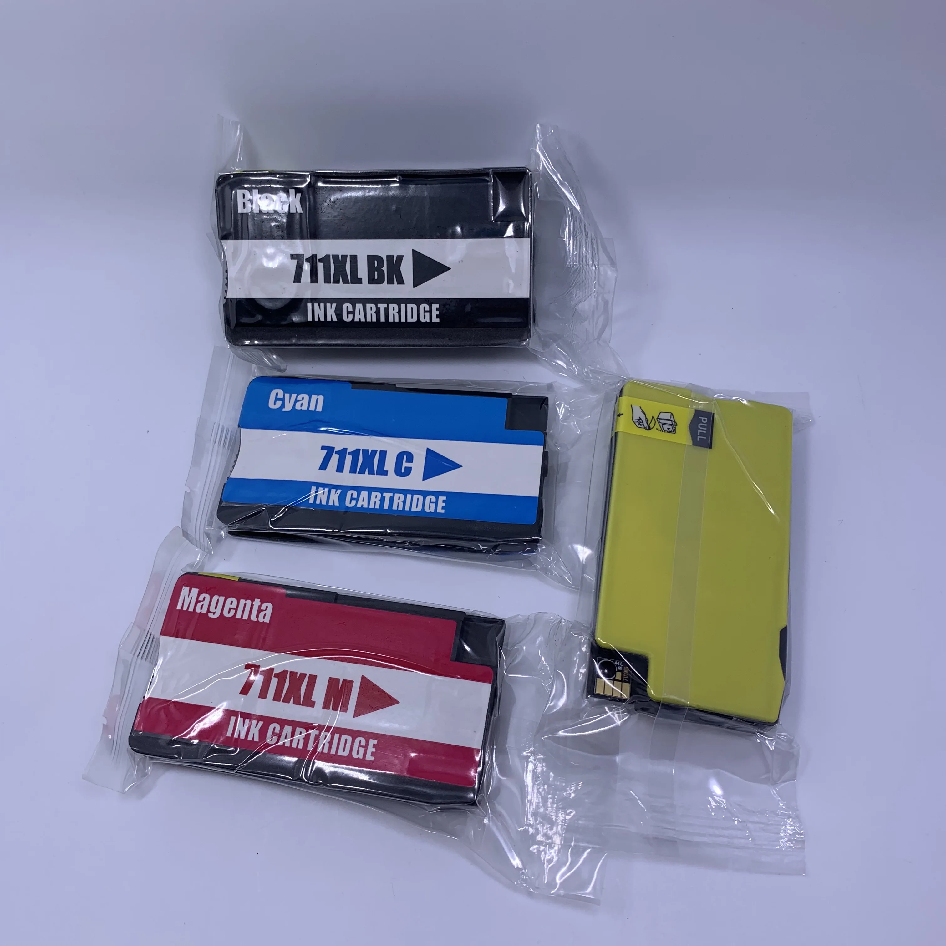 Cartuccia D'Inchiostro Compatibile A 4 Colori 711 Per Hp711 Hp 711Xl Per Hp Designjet T120 Eprinter 24-In, T520 Eprinter 24-In