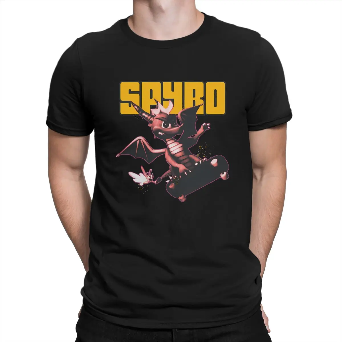 The Dragon Unique Tshirt Spyro Casual T Shirt Summer Stuff For Adult