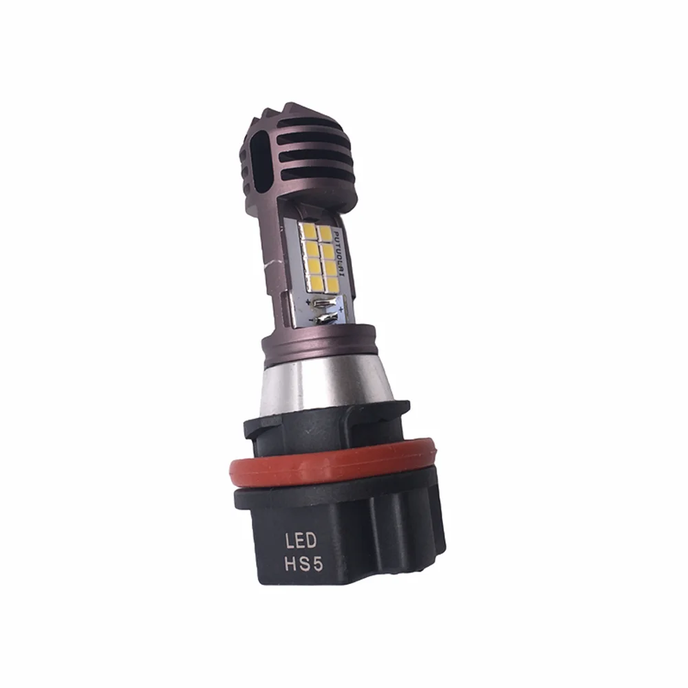 1X Universale Bianco Led Hs5 Lampadina Del Faro 42W Per Suzuki Yamaha Honda Pcx125 Pcx150 2008 - 2021 Pcx 125 150 Hs5 Lampada Del Faro