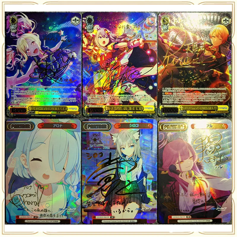 Anime Weiss Schwarz Fai Da Te Acg Kusanagi Nene Tenma Saki Tenma Tsukasa Ragazzi Giocano Giocattoli Carte Da Collezione Regali Di Compleanno Di Natale