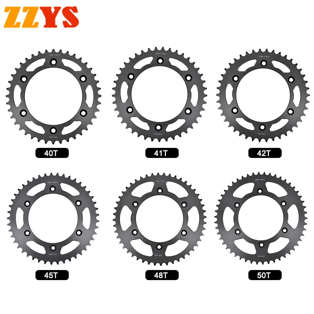 520 40T 41T 42T 45T 48T 50T Ruota Dentata Posteriore Cam Per Ktm 640 Lc4 Adventurer R / 640 Lc4 Super Moto / 640 Lc4 Duke Ii