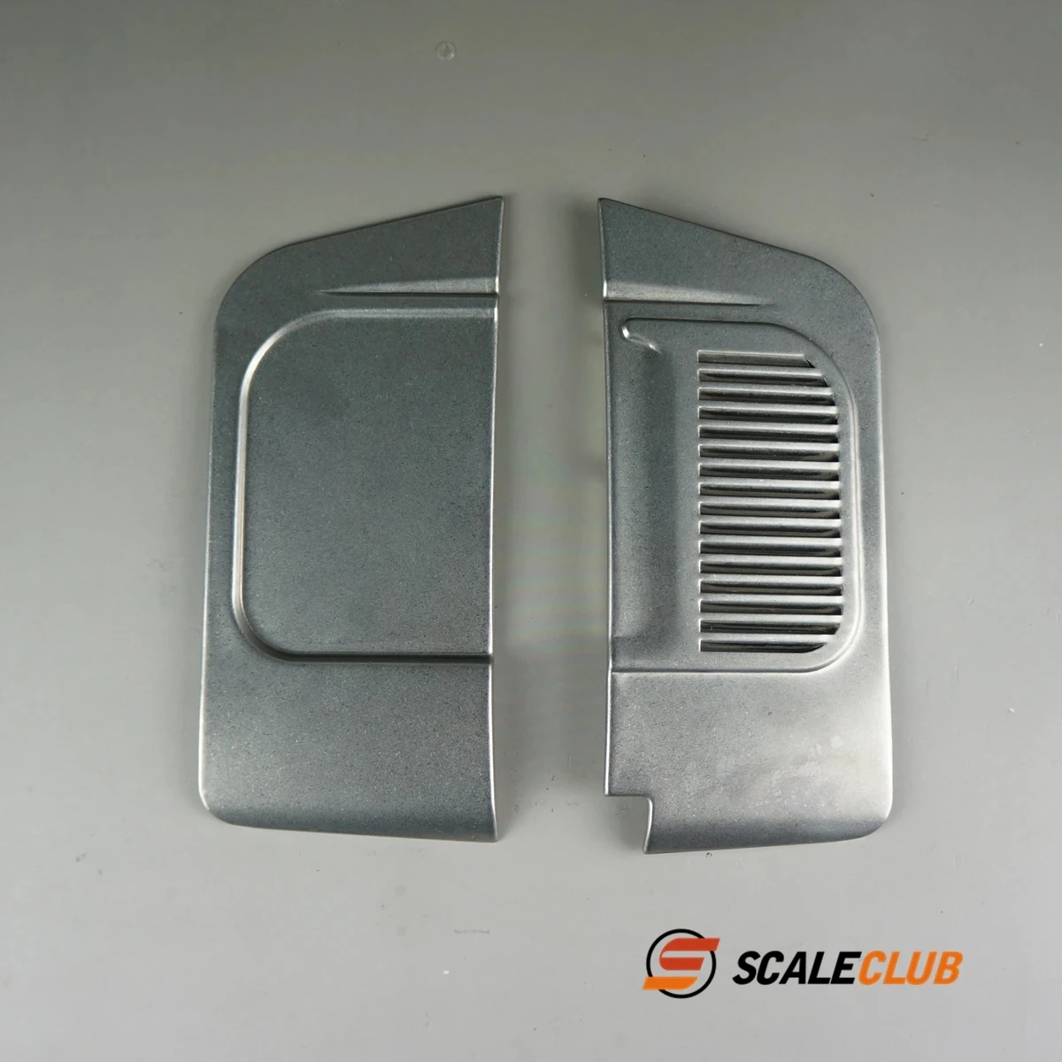 Scaleclub Modello 1/14 Per Tamiya Per Mercedes-Benz Heavy Tow Slt Spoiler In Metallo Piastra Laterale Rack Per Scania Lesu