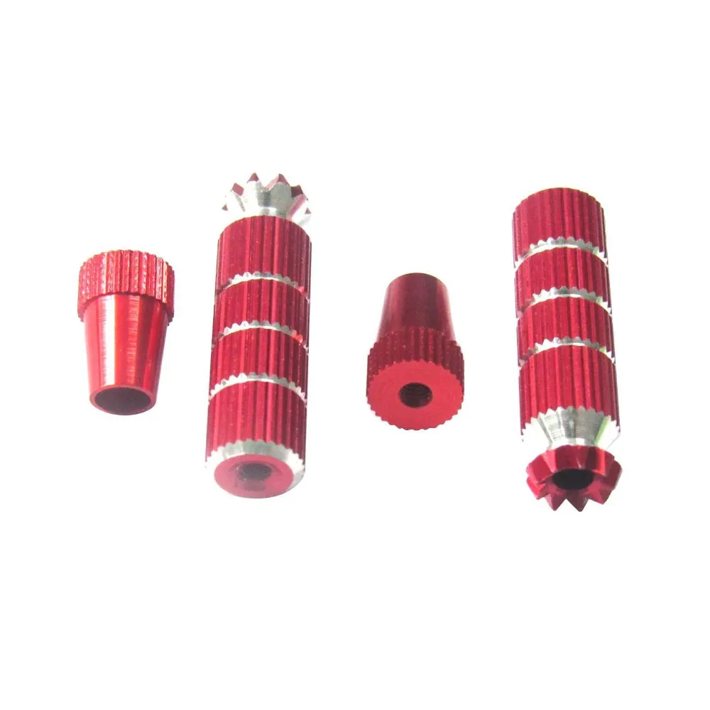 Throttle Stick Aggiornamento Estendere M3 Dimensione Jr Futaba Trasmettitore Spektrum Dx6I Dx8 Rosso