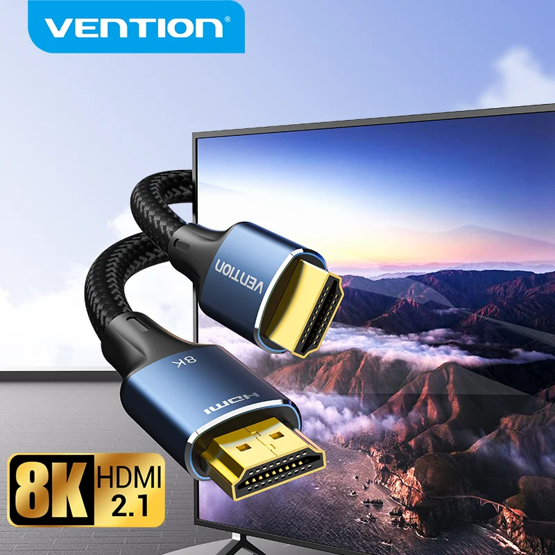 Intervento 8K Hdmi 2.1 Cavo 4K 120Hz 48Gbps Per Usb C Hub Ps5 Tv Box Dolby Atmos Hdr10 + Hdmi Splitter Swictch Digitale Cavi Hdmi