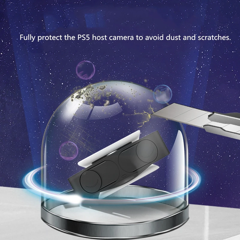 Custodia Antipolvere Per Ps5 Hd Webcam Lens Custodia Protettiva Per Fotocamera Per Playstation 5 Skin Per Accessori Playstation Ps5  