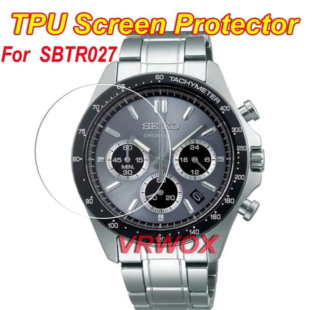 3 Pz Protezione Per Seiko Sbtr009 Sbtr011 Sbtr013 Sbtr015 Sbtr017 Sbtr019 Sbtr027 Sbtr026 Sbtr024 Orologio Tpu Pellicola Trasparente Per Schermo