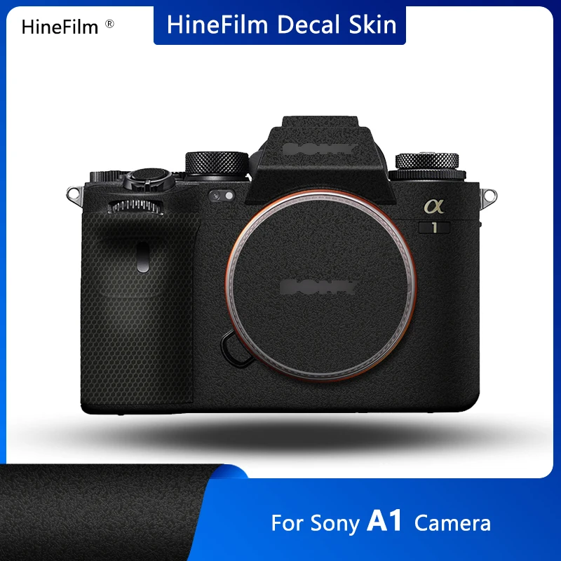 Per Sony A1 Alpha 1 Decalcomania Pelle Vinile Pellicola Avvolgente Fotocamera Corpo Adesivo Protettivo Protezione Cappotto Ilce 1 Ilce-1 Alpha-1 Ilce1