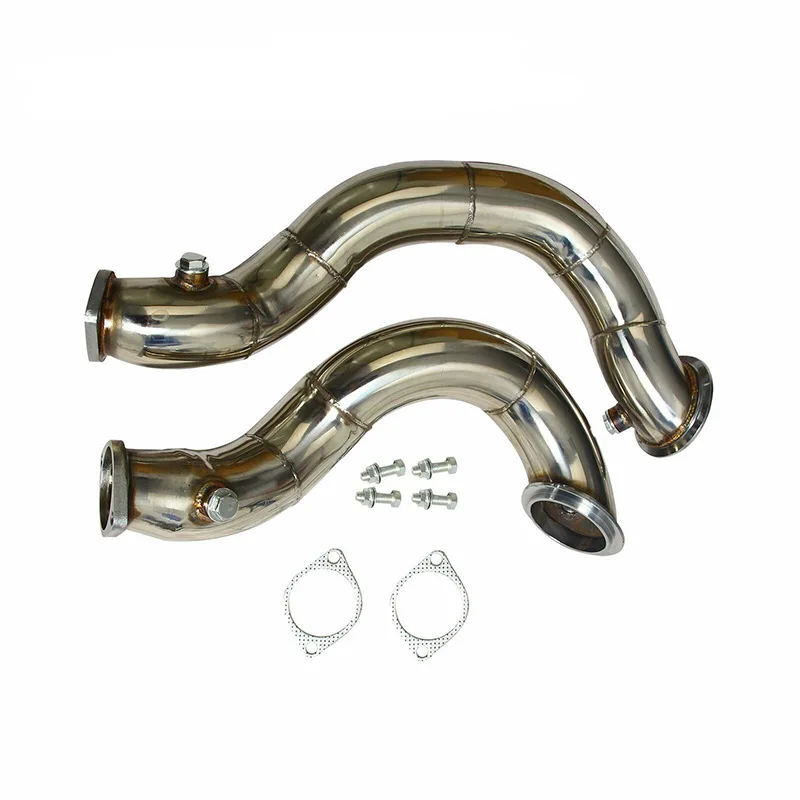 Scarico Twin Downpipe Inox Per Bmw N54 E81 E82 E87 E90 E91 E92 135I 335I