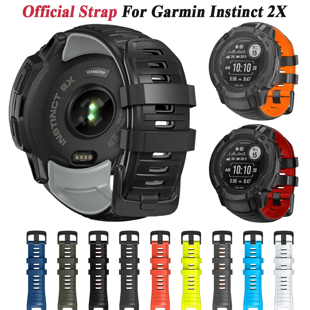Cinturino Di Ricambio Per Garmin Instinct 2X Solar Tactical Edition 26Mm Cinturino In Silicone Accessori Per Cinturini Per Instinct 2X