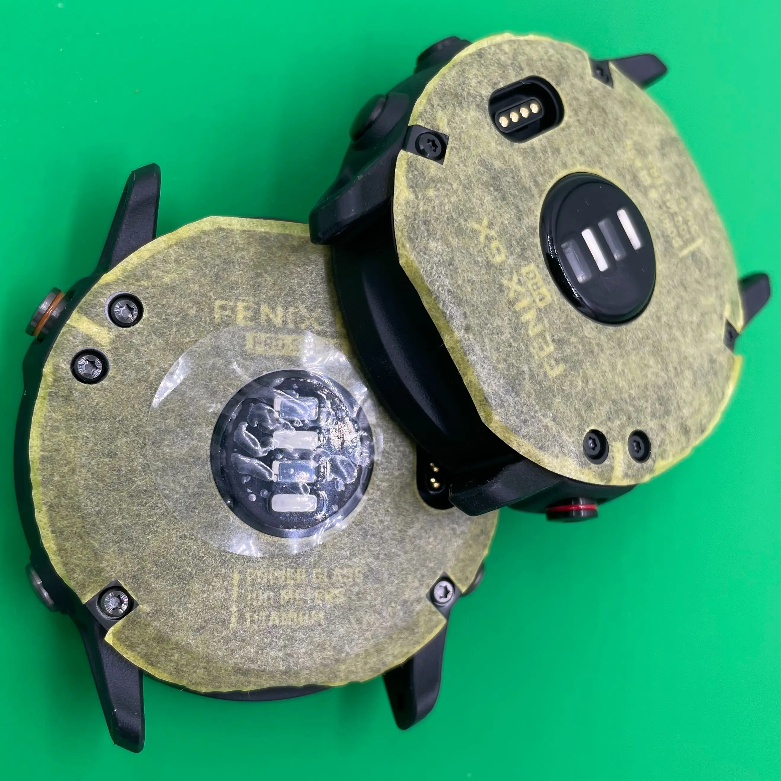 Base Di Ricarica Per Cover Posteriore Originale Per Garmin Fenix 6X Pro,Fenix 6X Pro Solar Multisport Gps Watche Sostituzione Della Riparazione Della 