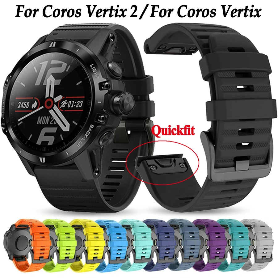 Cinturino Per Coros Vertix 2/Per Garmin Fenix 6X/6X Pro Cinturino Quickfit Per Cinturino Fenix 7X/7X Pro Solar/5X/5X/5 Plus