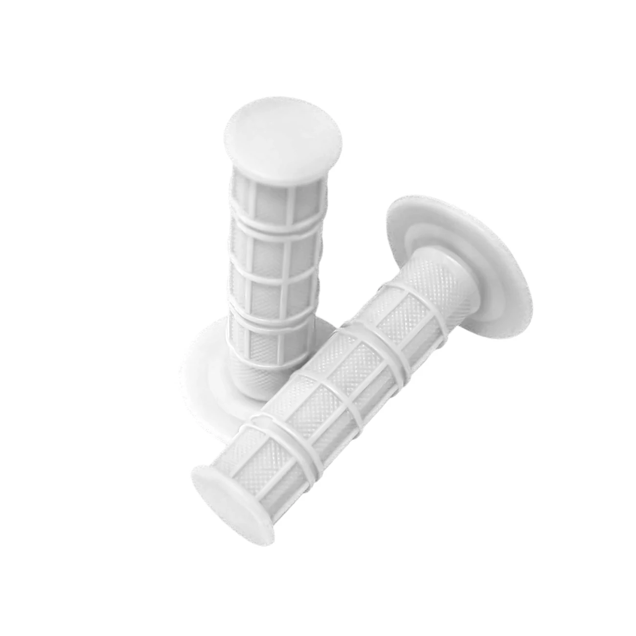 White Throttle Handle Bar Grip For Pit Dirt Motor Trail Dirt Bike Xr Crf Ttr Bbr