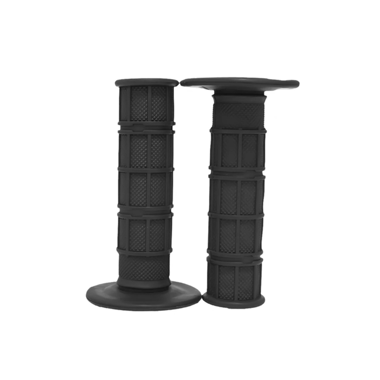 Black Throttle Handle Bar Grips For Pit Dirt Motor Trail Bike Xr Crf Klx Ttr