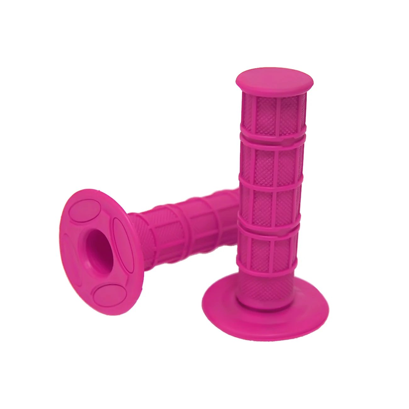 Pink Throttle Handle Bar Grips For Pit Dirt Motor Trail Dirt Bike Xr Crf Ttr Bbr