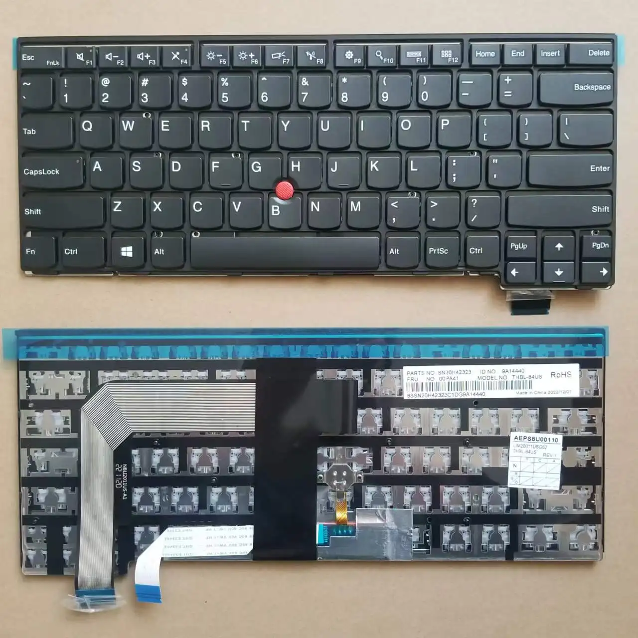 Nuova Tastiera Americana Per Laptop Inglese Lenovo Thinkpad T460S T460P T470S T470P Con Punto