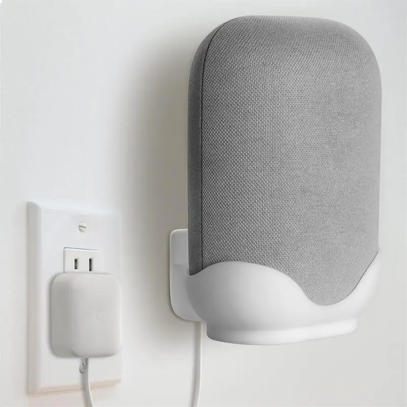 Presa Supporto Per Montaggio A Parete Staffa Per Cavo Per Google Nest Audio Assistant Plug In Cucina Camera Da Letto Bagno Google Nest Audio Stand