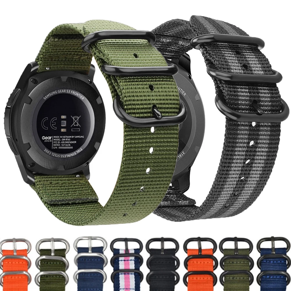 24Mm Sports Nylon Strap For Suunto 9 7 D5/Suunto Spartan Sport/Wrist Hr/Baro Watch Band Bracelet Replacement Accessories