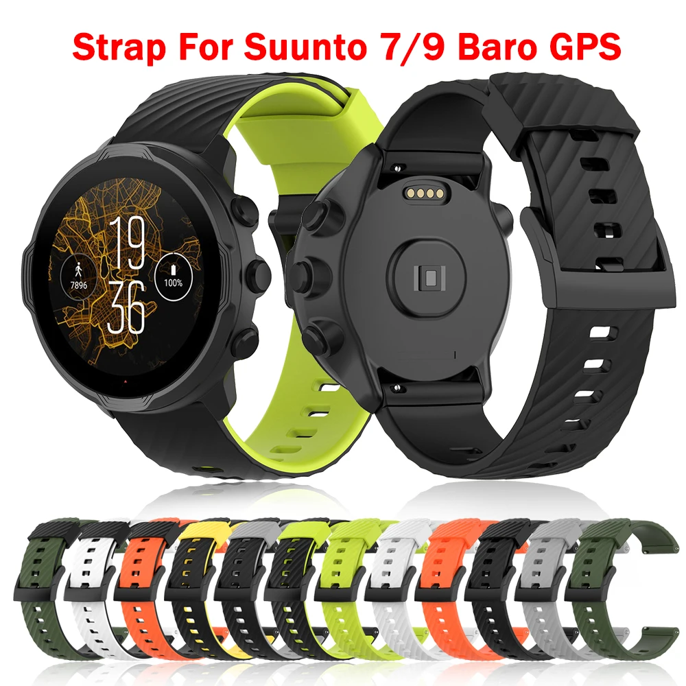 Smart Watch Cinturino Per Suunto 7 9 Baro Watch Cinturino In Silicone Per Suunto D5 Spartan Sport Polso Hr Baro Cinturino Di Ricambio
